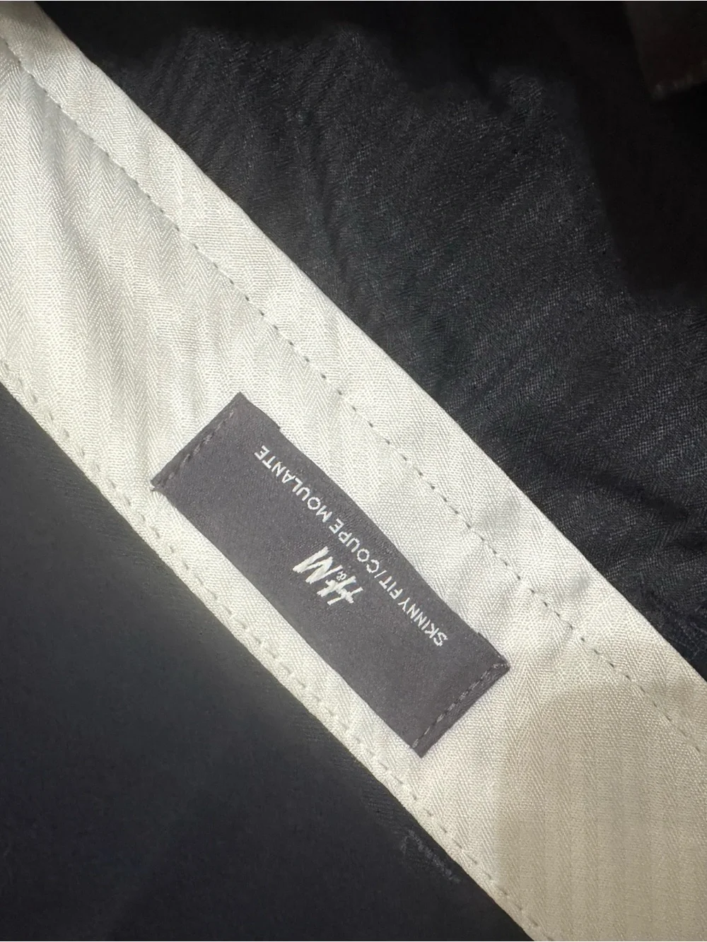 H&M Dark Navy Men's Suit Jacket and Trousers